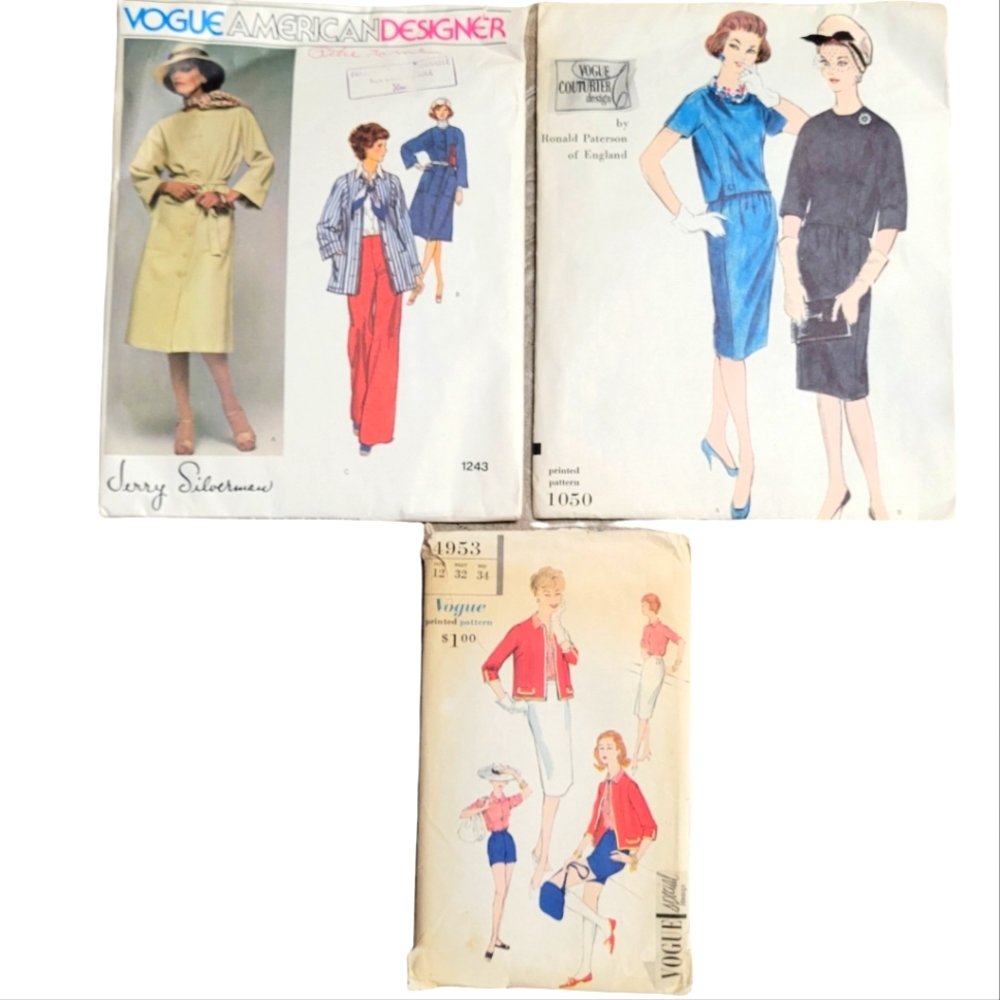 Used Vogue patterns